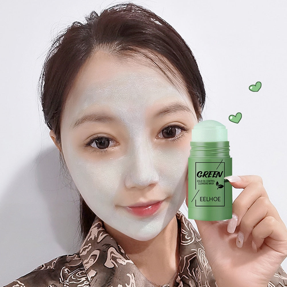 Mascarilla Té verde limpieza profunda suavidad detox